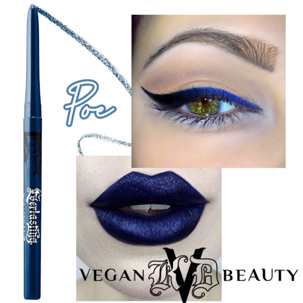 KVD liner in Poe (navy blue with purple undertones)